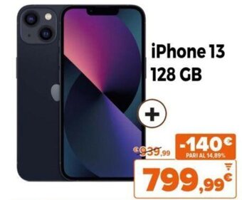 Expert iPhone 13 128 GB offerta