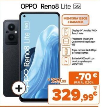 Expert Oppo Reno8 Lite 5G offerta
