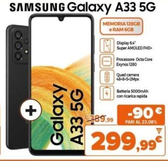 Expert Samsung Galaxy A33 5G offerta