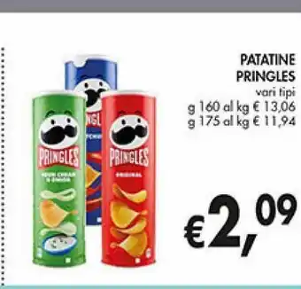 Supermercato Coal Patatine pringles offerta