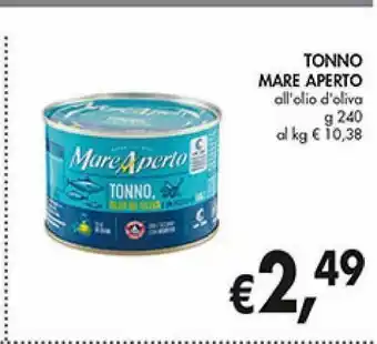 Supermercato Coal Tonno in olio d'oliva mare aperto offerta