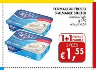 Supermercato Coal Formaggio fresco spalmabile stuffer offerta