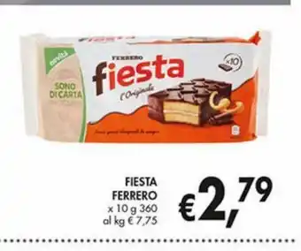 Supermercato Coal Fiesta ferrero offerta