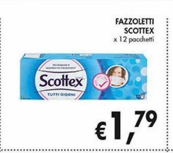 Supermercato Coal Fazzoletti scottex x 12 pacchetti offerta