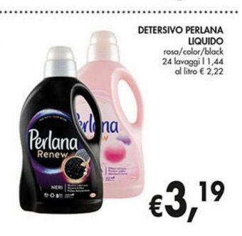Supermercato Coal Detersivo perlana liquido offerta