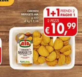 Supermercato Coal Chicken nuggets aia offerta