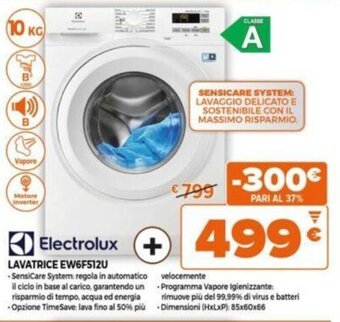 Electrolux Lavatrice EW6F512U