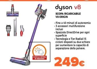 Expert dyson v8 offerta