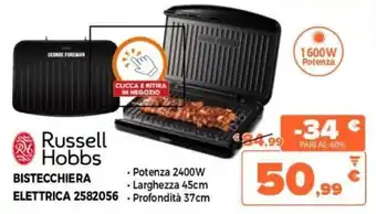 Russel Hobbs Bistecchiera Elettrica 2582056