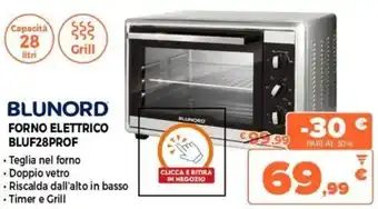 Expert Blunord Forno Elettrico Bluf28Prof offerta