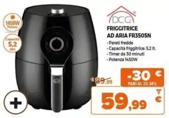 Expert DCG Friggitrice Ad Aria FR3505N offerta