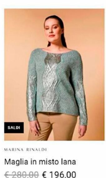 Maglia in misto lana