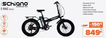 Expert Schiano Biciclette dal 1923 E-Bike EFBL20 offerta