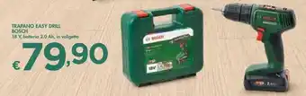 Bennet Bosch Trapano Easy Drill 18 V, batteria 2,0 Ah in valigetta offerta