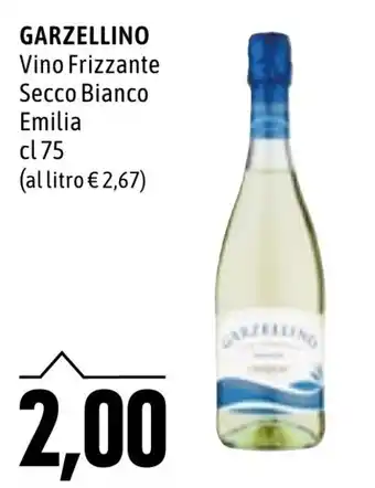 Emi Market Garzellino Vino Frizzante Secco Bianco Emilia cl 75 offerta