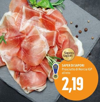 Saper Di Sapori Prosciutto di Norcia IGP