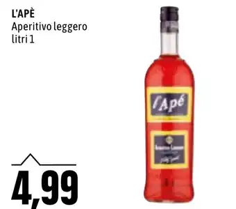 Emi Market L'Apè Aperitivo leggero litri 1 offerta