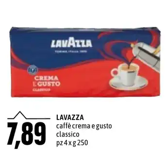 Emi Market Lavazza caffè crema e gusto classico pz 4 x g 250 offerta