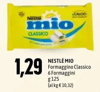 Nestlé Mio Formaggino Classico 6 Formaggini g 125