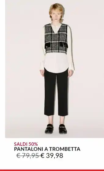 Pantaloni a trombetta
