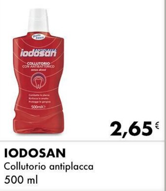 Iper Tosano Iodosan Collutorio antiplacca 500 ml offerta