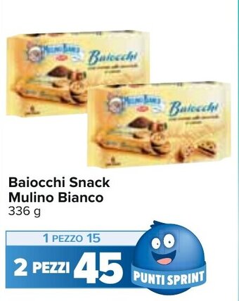 Mulino Bianco Baiocchi Snack 336 g