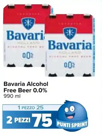 Carrefour Bavaria Alcohol Free Beer 0.0% 990 ml offerta