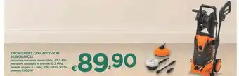 Bennet Idropulitrice Con Accessori Bravo&Facile 1800 W offerta