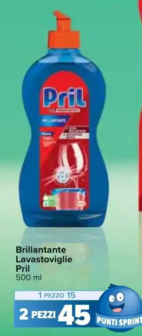 Carrefour Pril Brillantante Lavastoviglie 500 ml offerta