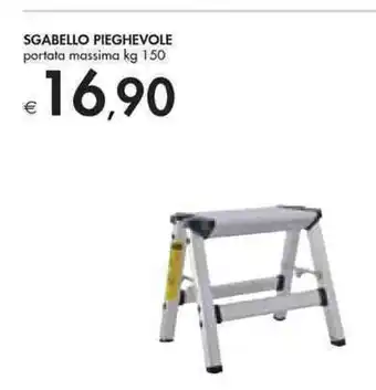 Bennet Sgabello Pieghevole portata massimo 150 kg offerta