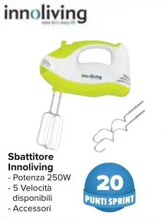 Carrefour Innoliving Sbattitore offerta