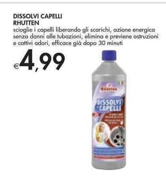 Bennet Dissolvi Capelli Rhutten offerta