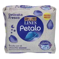 Franzy's Assorbenti lines petalo ultrasottile con ali offerta