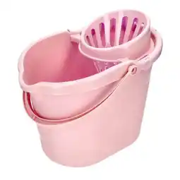 Franzy's Reca secchio con strizzatare 15lt rosa offerta