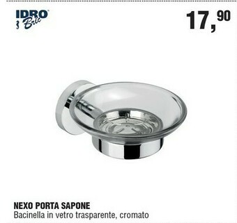 BricolaRge Idro-bric Nexo Porta Sapone offerta