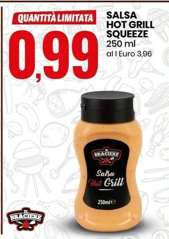 Il braciere Salsa Hot Grill Squeeze