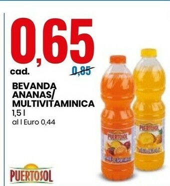 Eurospin Puertosol Succhi di frutta offerta