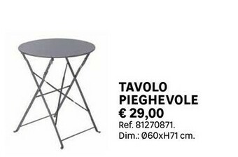Leroy Merlin Tavolo Pieghevole offerta