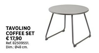 Leroy Merlin Tavolino Coffee Set offerta
