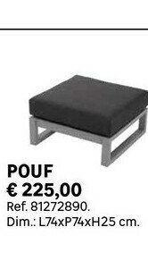 Leroy Merlin Pouf offerta