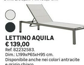 Lettino Aquila