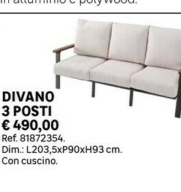 Divano 3 Posti