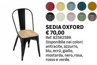 Leroy Merlin Sedia Oxford offerta