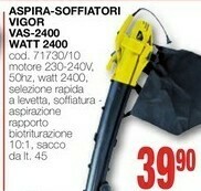 Mondo Brico Vigor Soffiatore offerta