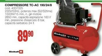 Mondo Brico Compressore offerta