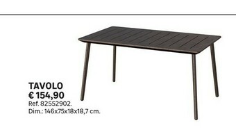 Leroy Merlin Tavolo offerta