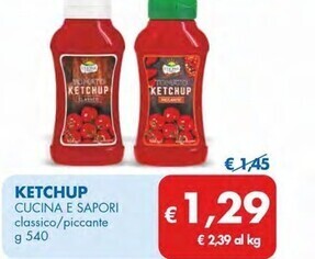 MD Discount Cucina e sapori ketchup offerta