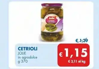 MD Discount Jolie cetrioli offerta