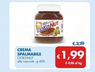 MD Discount Ciokonut crema spalmabile offerta