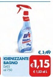 MD Discount Dat5 igienizzante bagno offerta